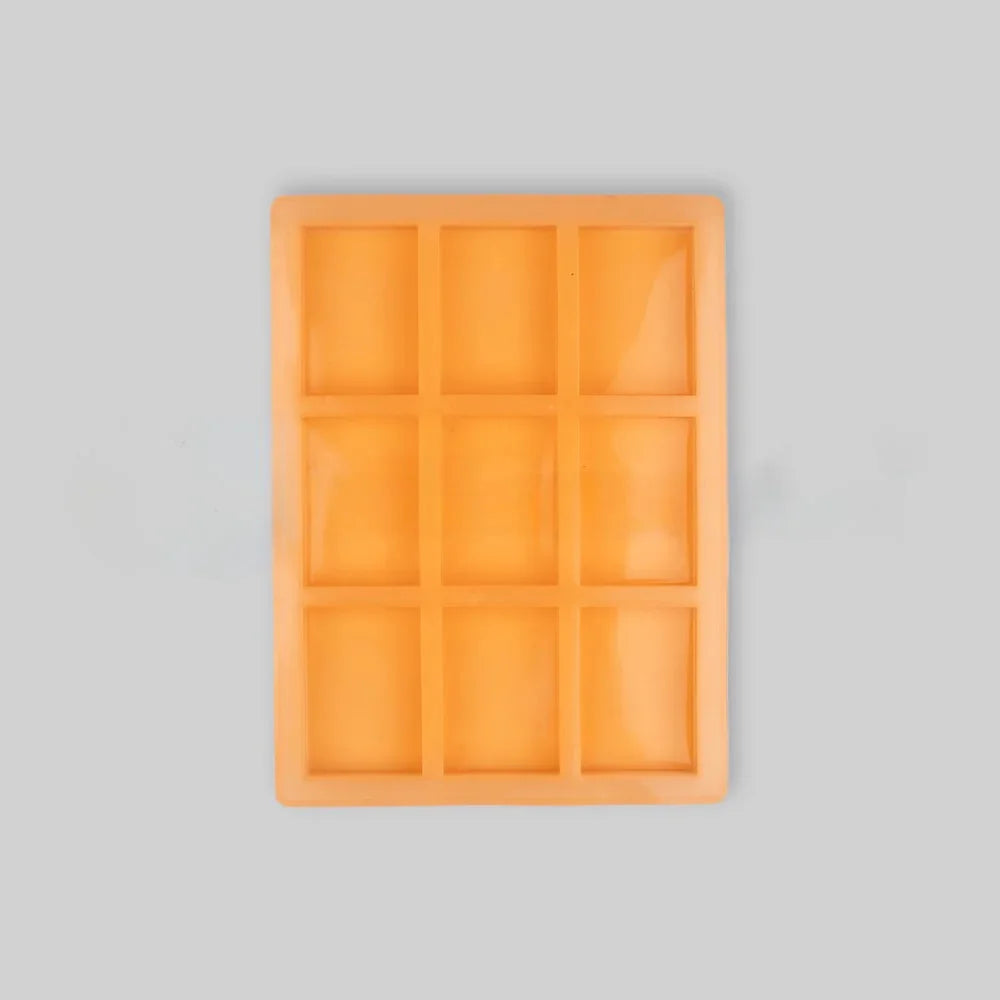 9 CVT Rectangle Soap Making Silicon Mold