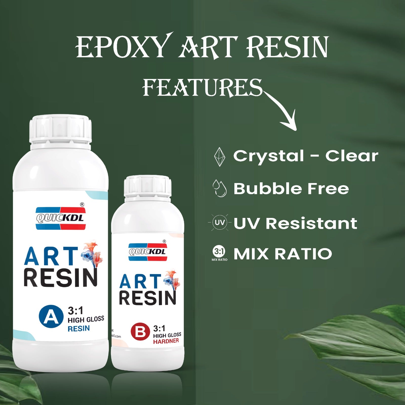 ART RESIN 3:1 RATIO