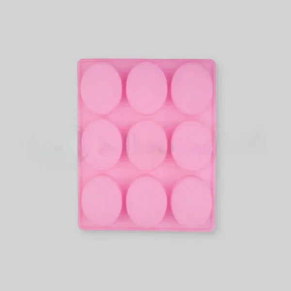 9 CVT Oval Shape Soap Mold