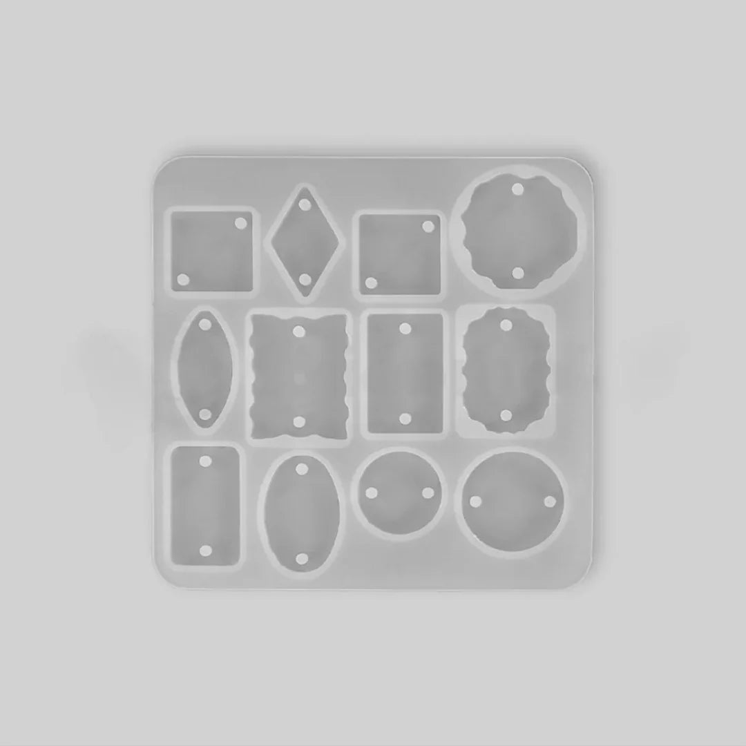 12-Cavity Rakhi Silicone Mold for Resin Art