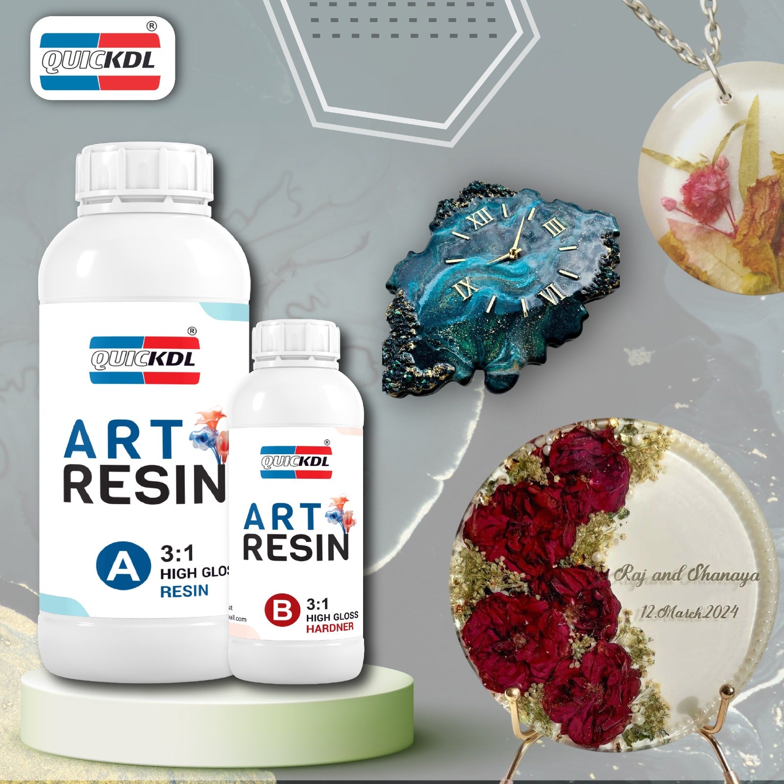 ART RESIN 3:1 RATIO