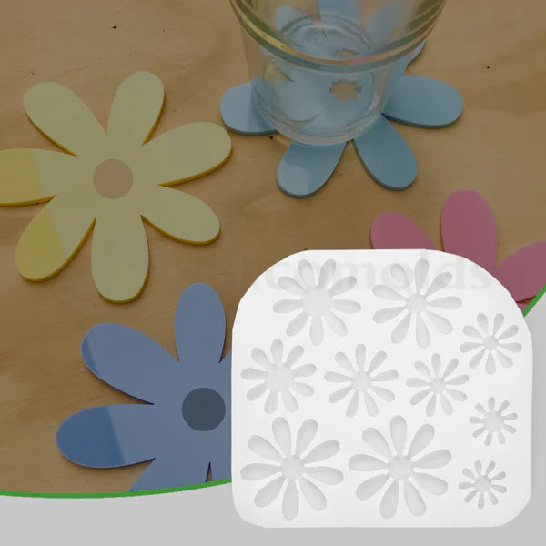 10 CVT 3D Flower Mold for Resin Art