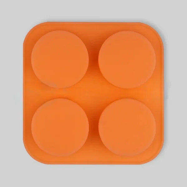 4 CVT Blooming Rose Shape Silicone Soap Mold