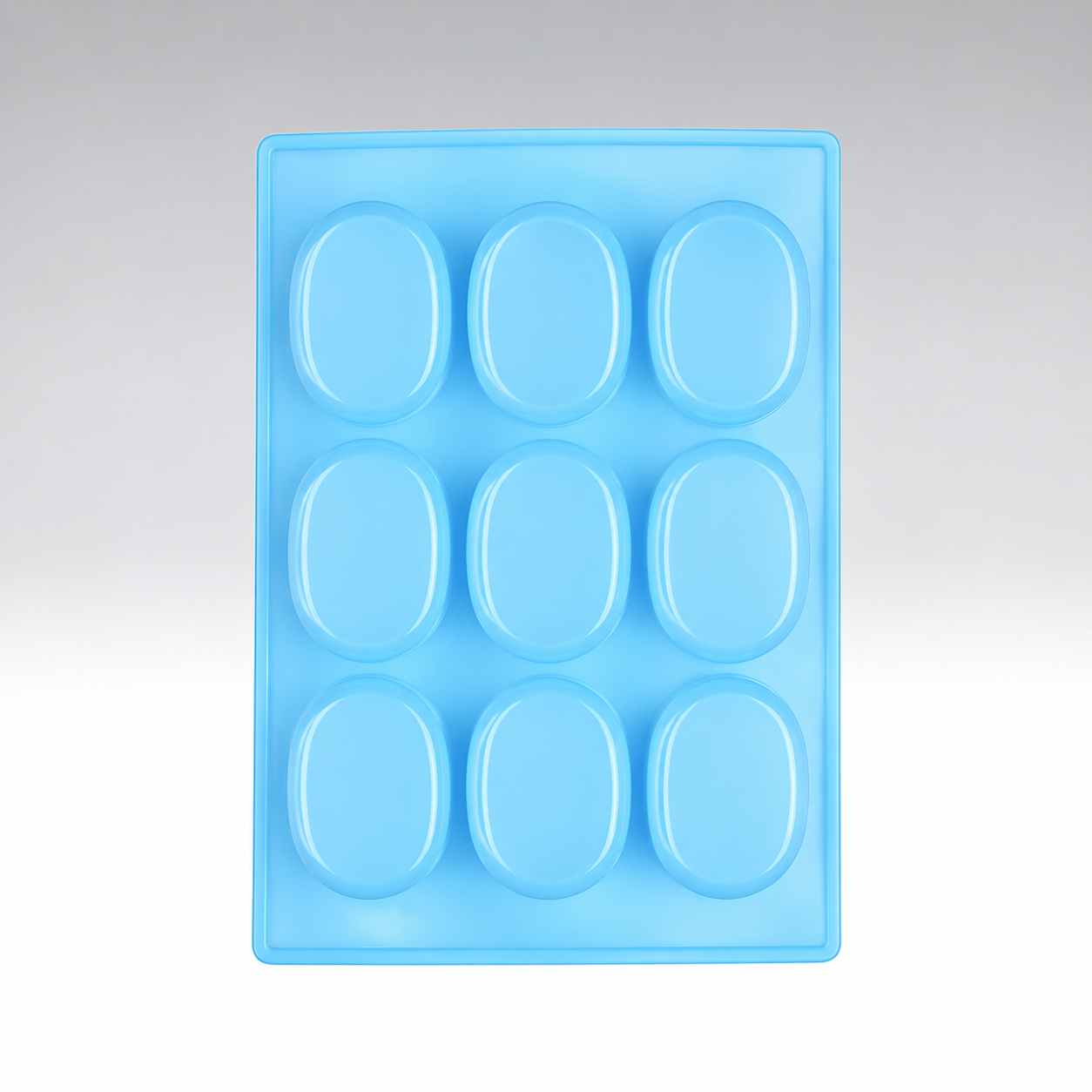 9 CVT Oval Shape Soap Making Mold