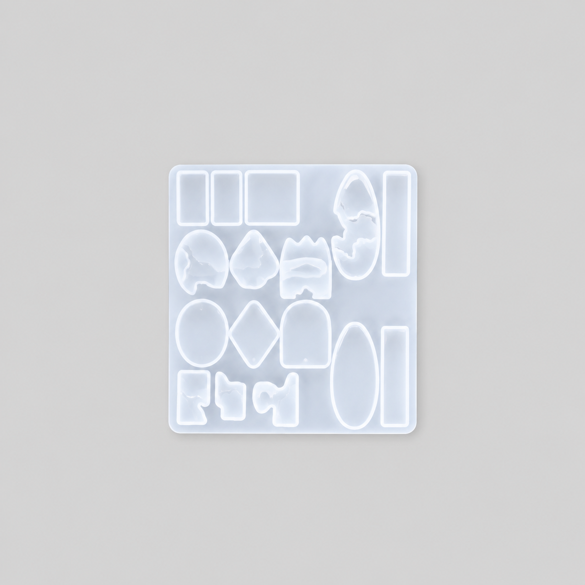 16-Cavity Jewellery Silicone Mold for Resin Art