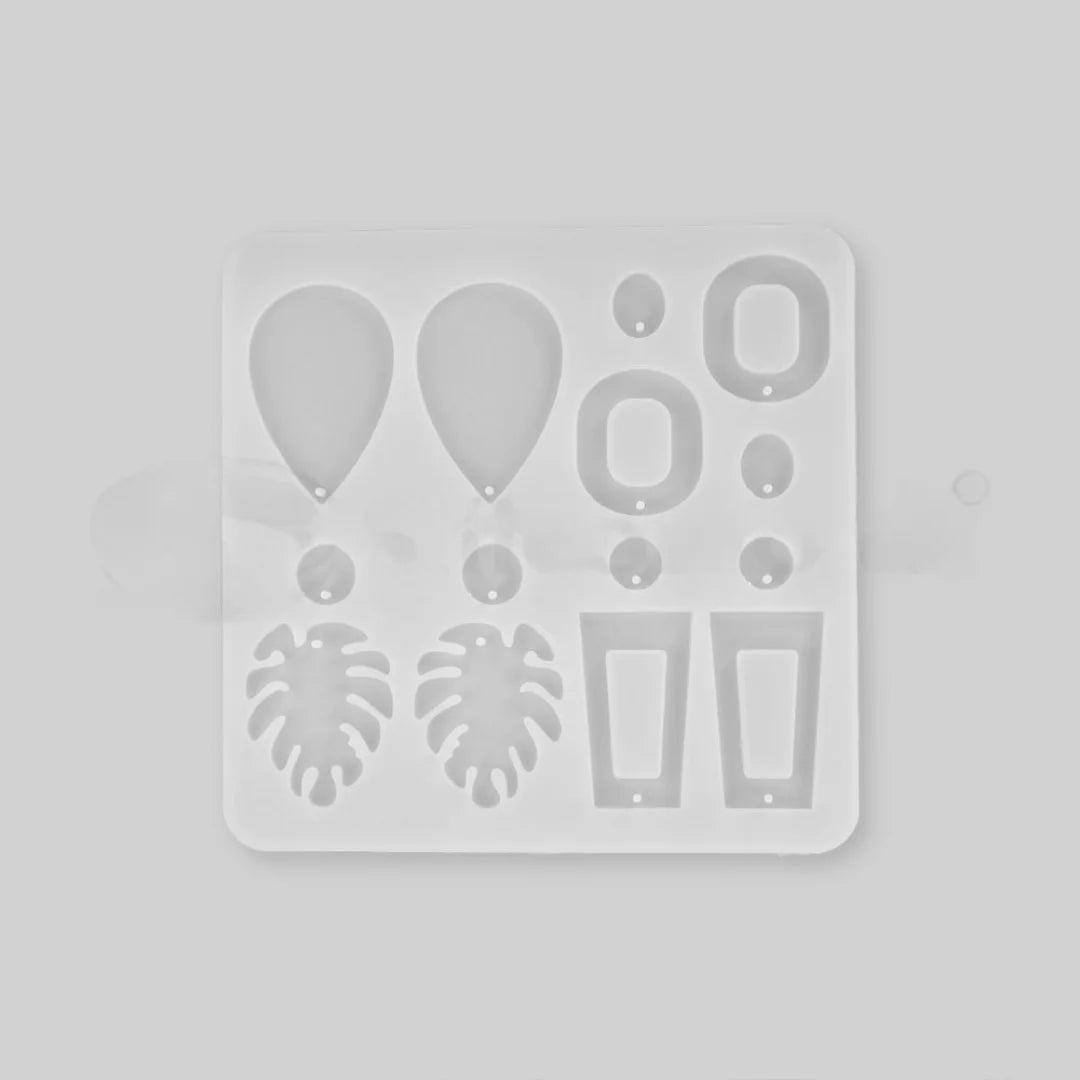 14-Cavity Jewellery Silicone Mold for Resin Art