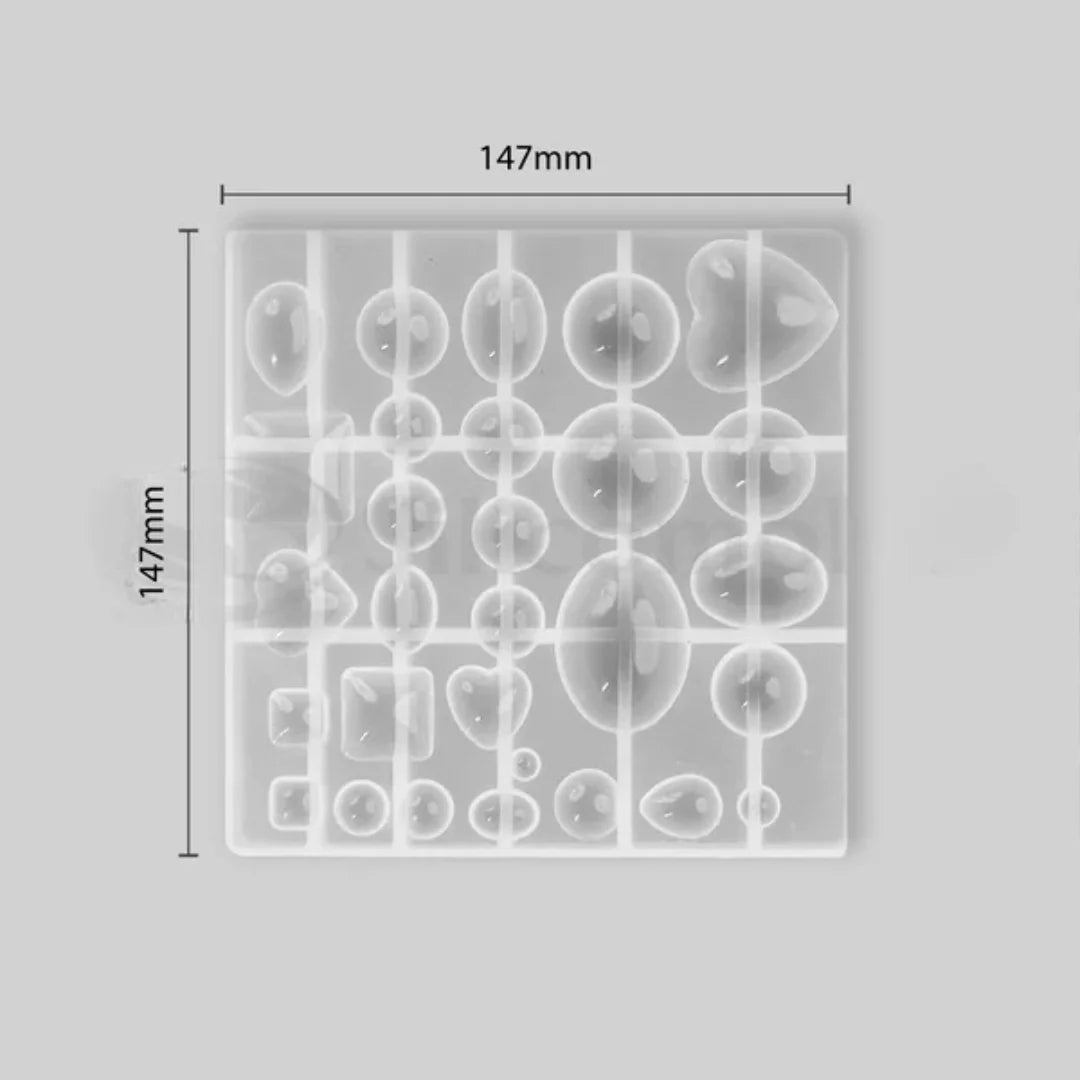 29 CVT Gemstone Mold for Resin Art