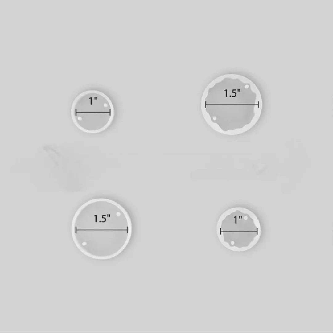 4 Cavity Round Rakhi, Lumba, Jewellery & Clip Mould