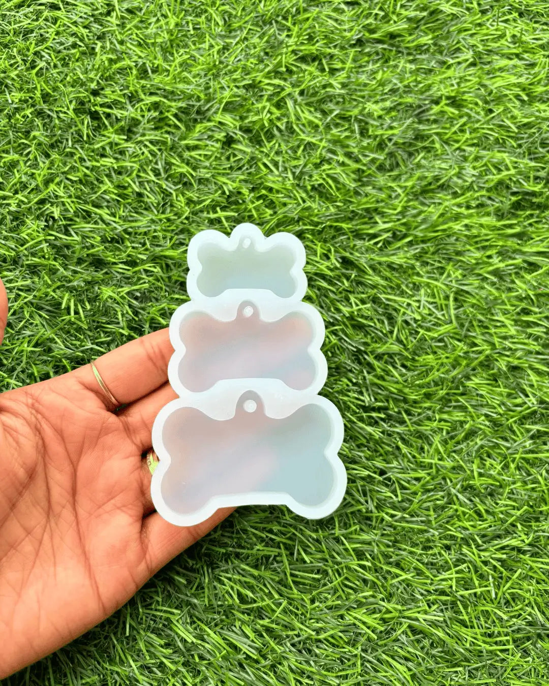 3 Cavity Dog Tag Mould